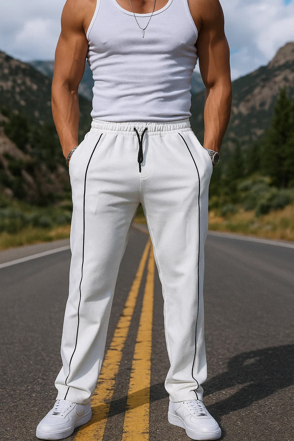 Luxury Premium Mid-Liner Imported Fabric Trouser