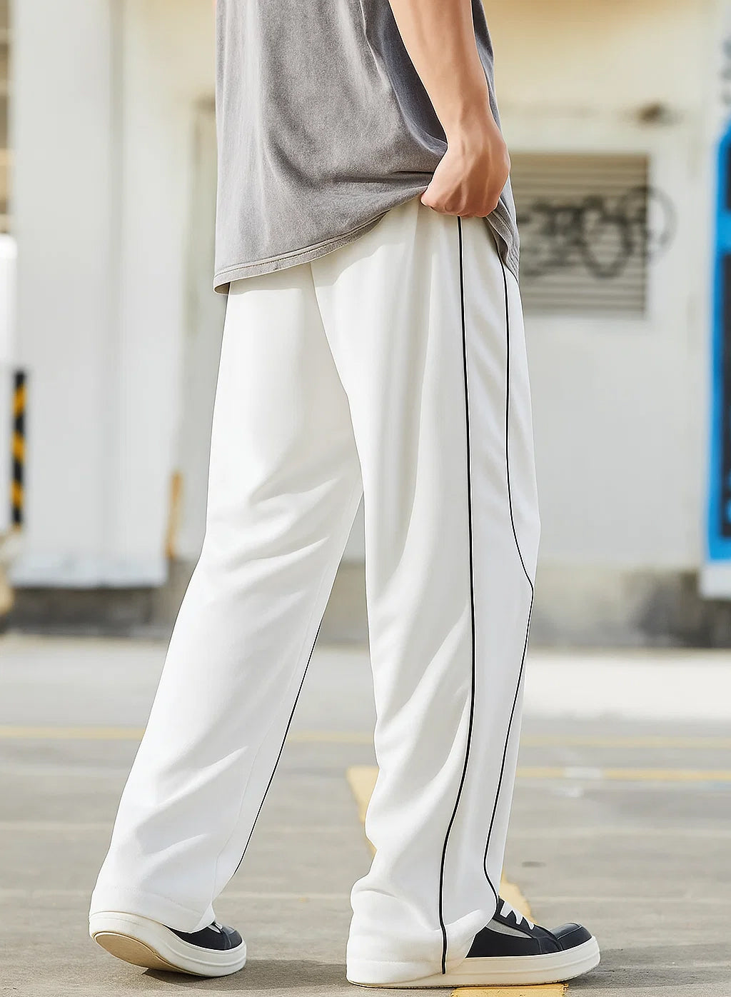 Side Liner Loose fit Premium Imported Fabric Trouser