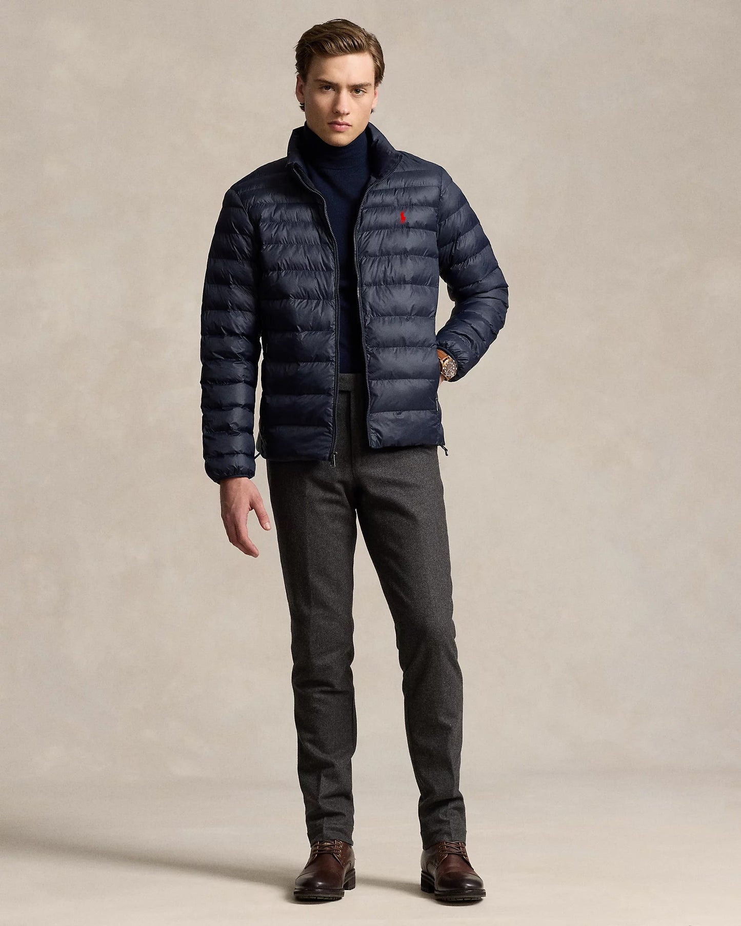Full Sleeves Puffer Jacket R/L