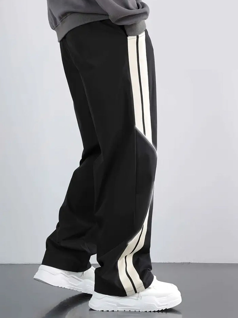 Imported Double Liner Pattern Loose Fit Trouser