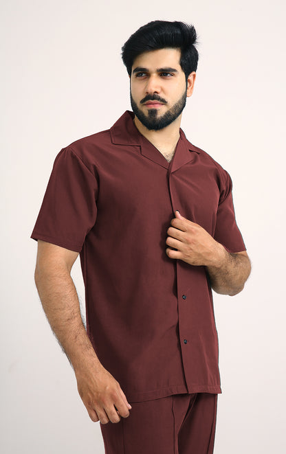 Premium Men's Co-ord set Maroon