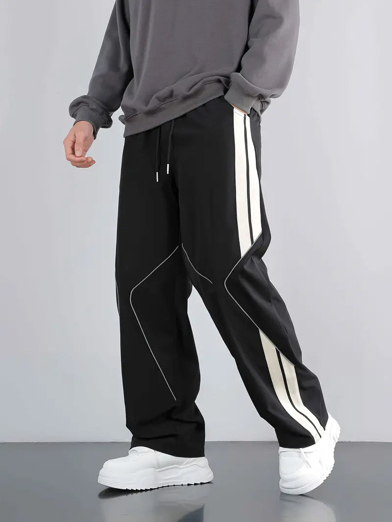 Imported Double Liner Pattern Loose Fit Trouser
