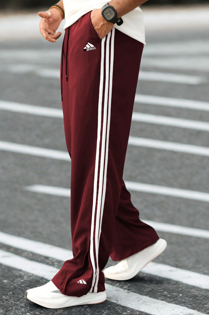 Luxury Loose Zipper-Bottom Trousers in Imported Fabric