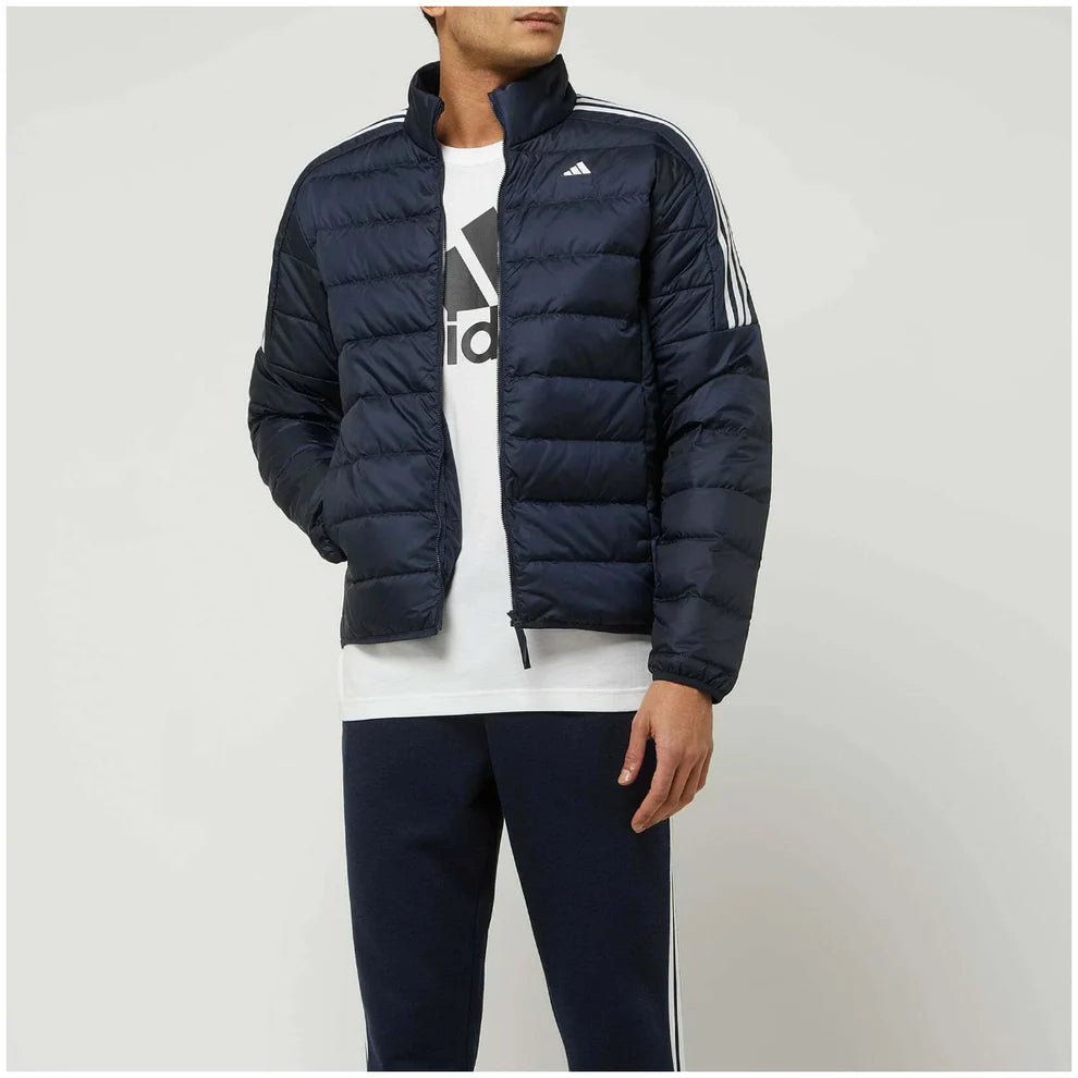 Blue Full Sleeves Puffer Jacket A/D