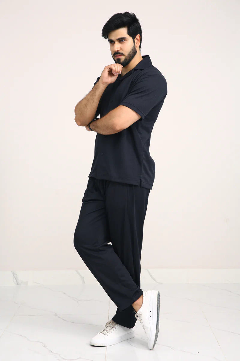 Luxury Men's Textured Co-ord set