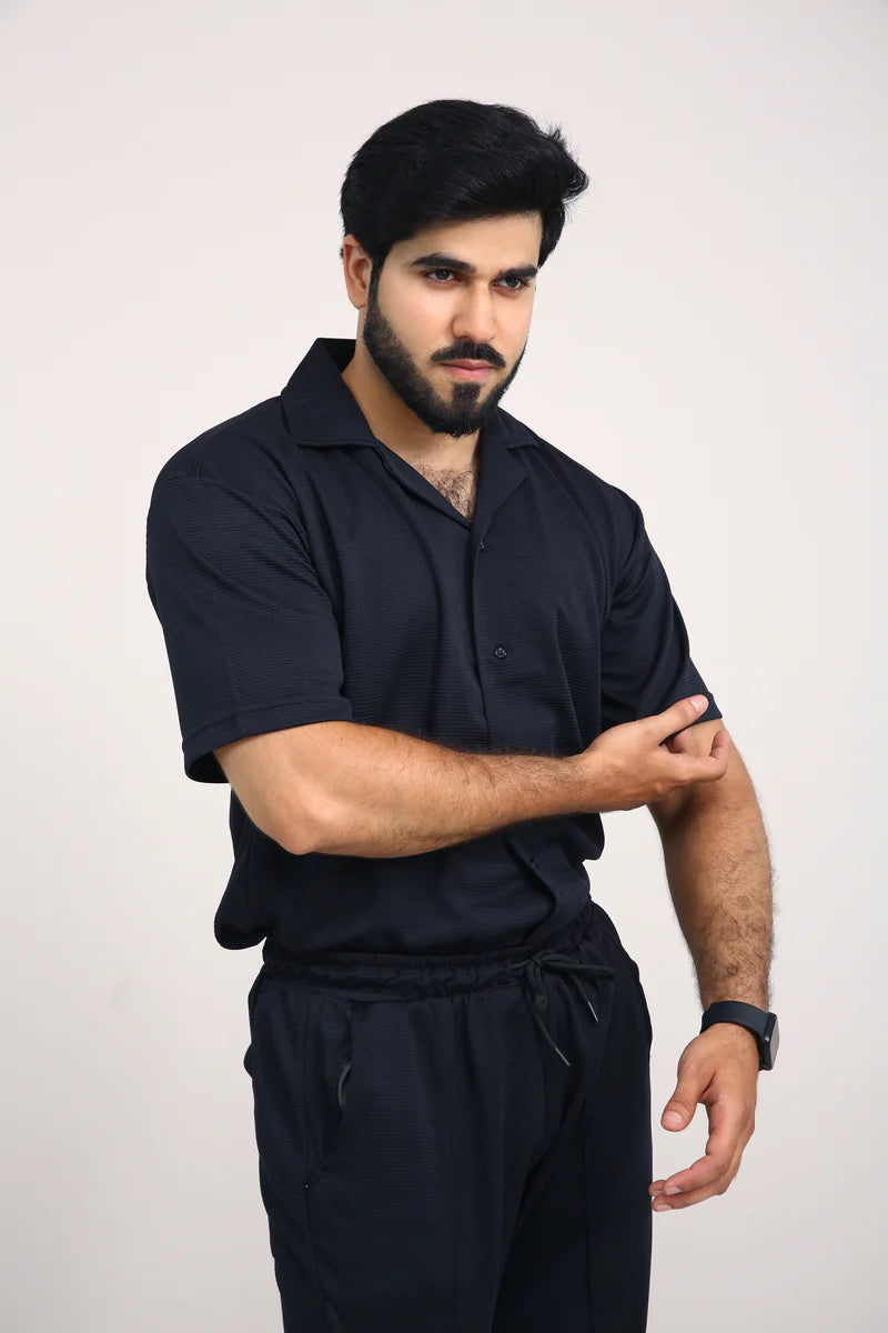 Luxury Men's Textured Co-ord set