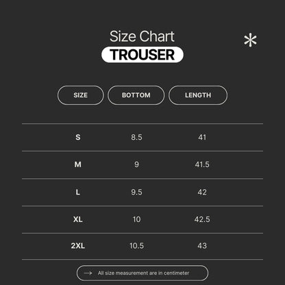 Premium Linear Pattern Imported Fabric Bootcut Loosefit Trouser