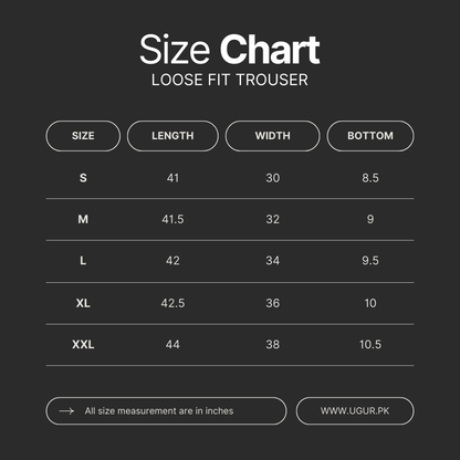 AD Loose Zipper-Bottom Trousers in Imported Fabric